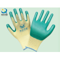 Polyester Shell Nitrile Coated Safety Work Gloves (N6010)